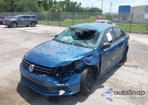 2015 Volkswagen Jetta 2.0L S from USA, damaged, VIN 3VW2K7AJ4FM269012